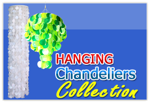 Capiz Philippine chandeliers